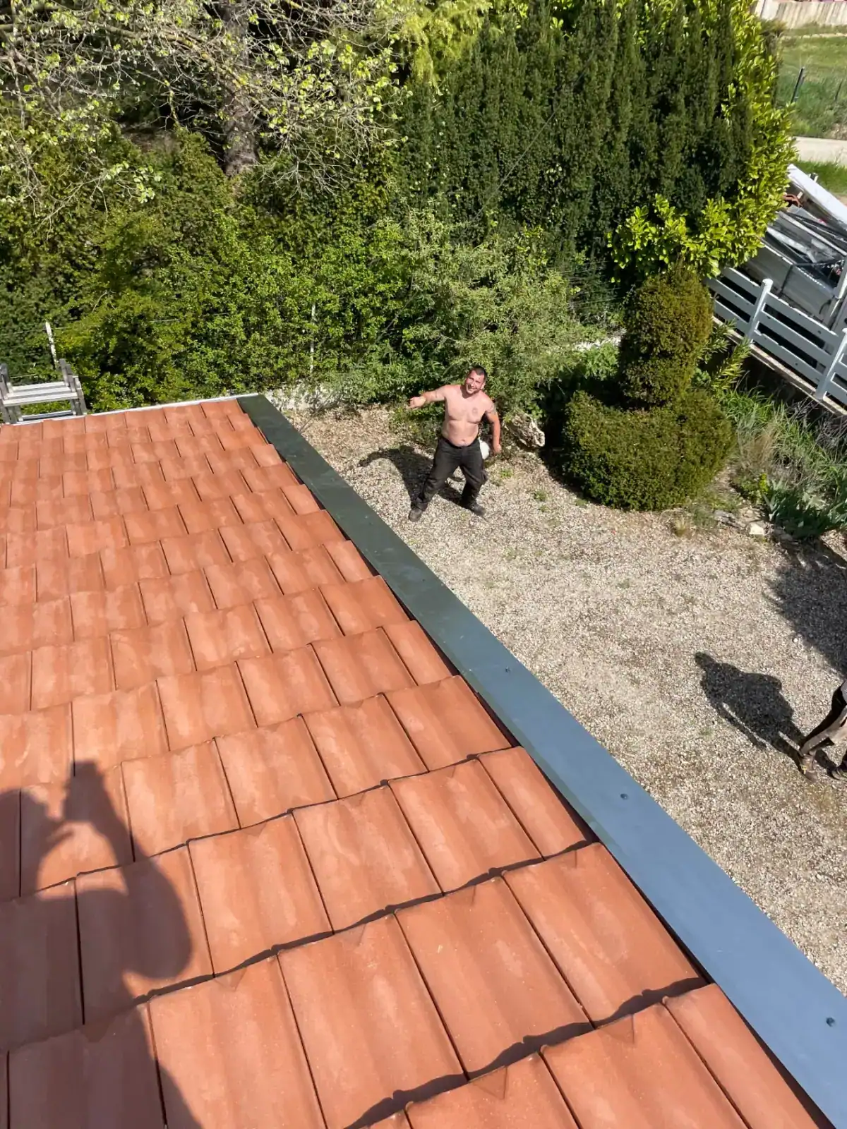 Chantier toiture - C. HABITAT Rhône-Alpes